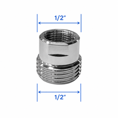 Adaptor pentru robinet BSP 1/2″ — exterior la interior