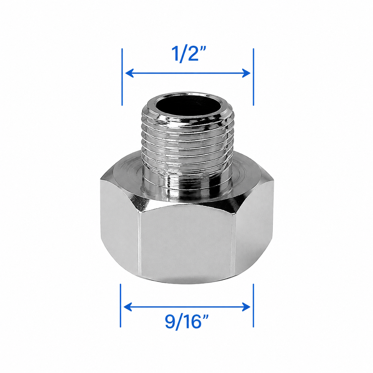 Adaptor pentru robinet BSP 1/2″ — interior la exterior
