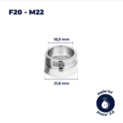 Adaptor pentru robinet F20–M22