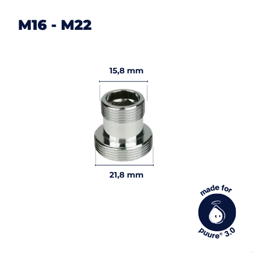 Adaptor pentru robinet M16–M22